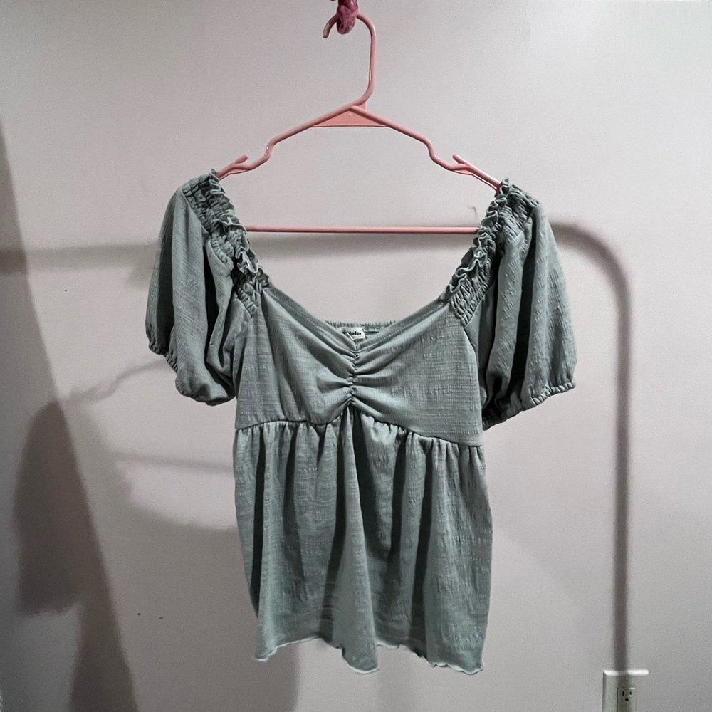 Light Blue Top